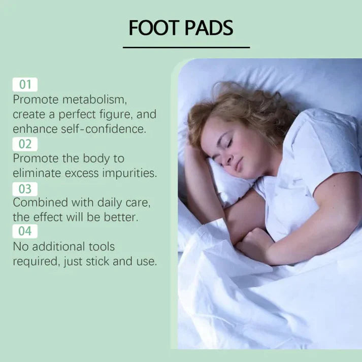 100% Herbal & Gentle ™ Ingredient Detox Foot Pads (BUY 1 GET 1 FREE )