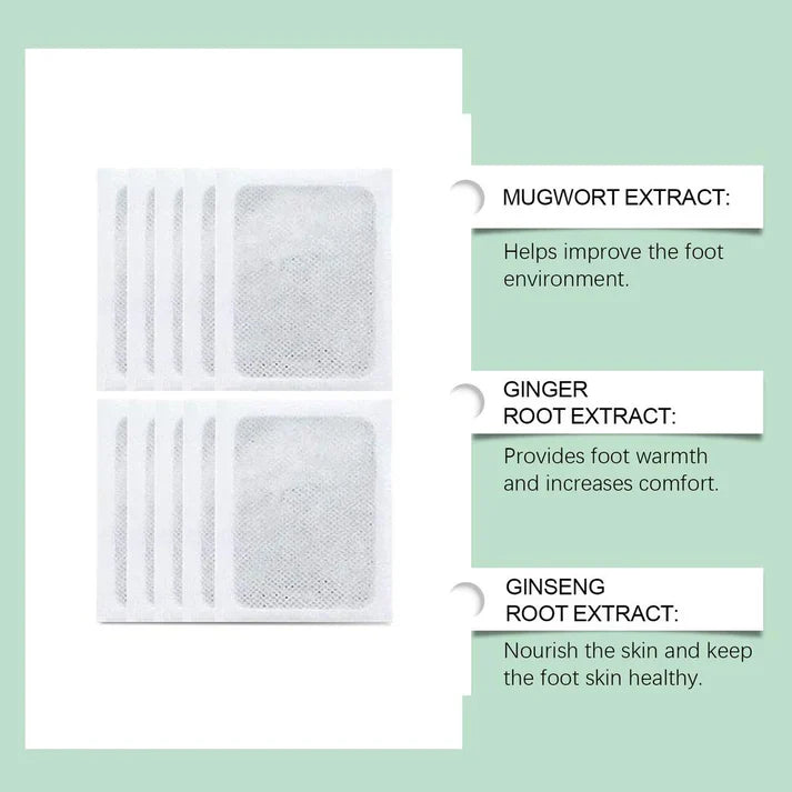 100% Herbal & Gentle ™ Ingredient Detox Foot Pads (BUY 1 GET 1 FREE )